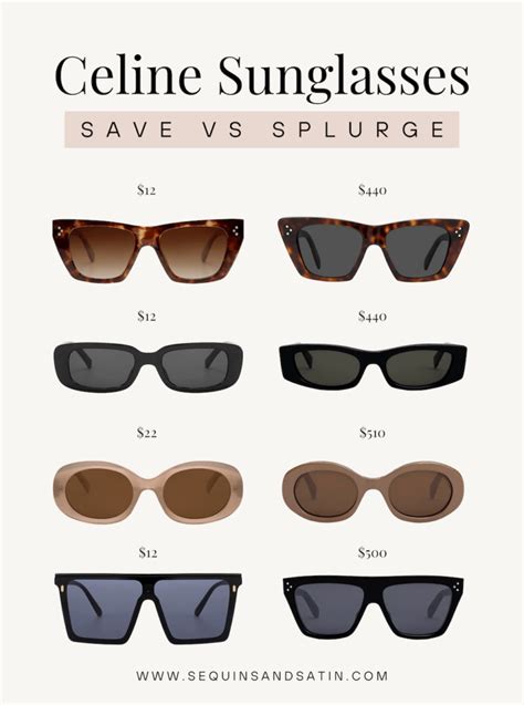 amazon celine sunglasses dupe|best designer dupe sunglasses amazon.